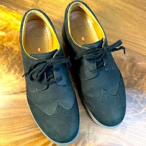 Clarks Artisan Unstructured Hinton Womens 7.5 M Wingtip Lace Up Oxford Shoes